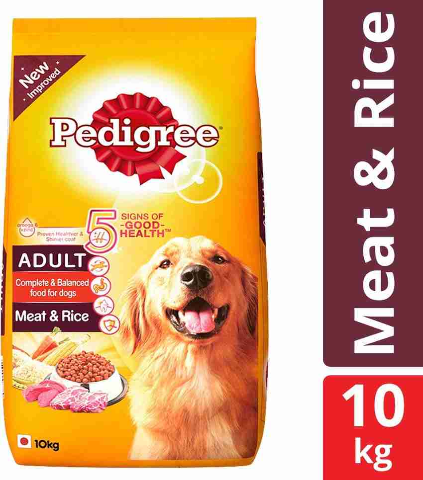 Dog store pedigree price