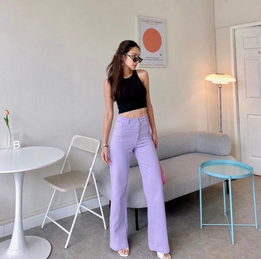 Adding a pop of color to the wardrobe  styleinspo purplepants fi  Purple  Pants Outfits  TikTok