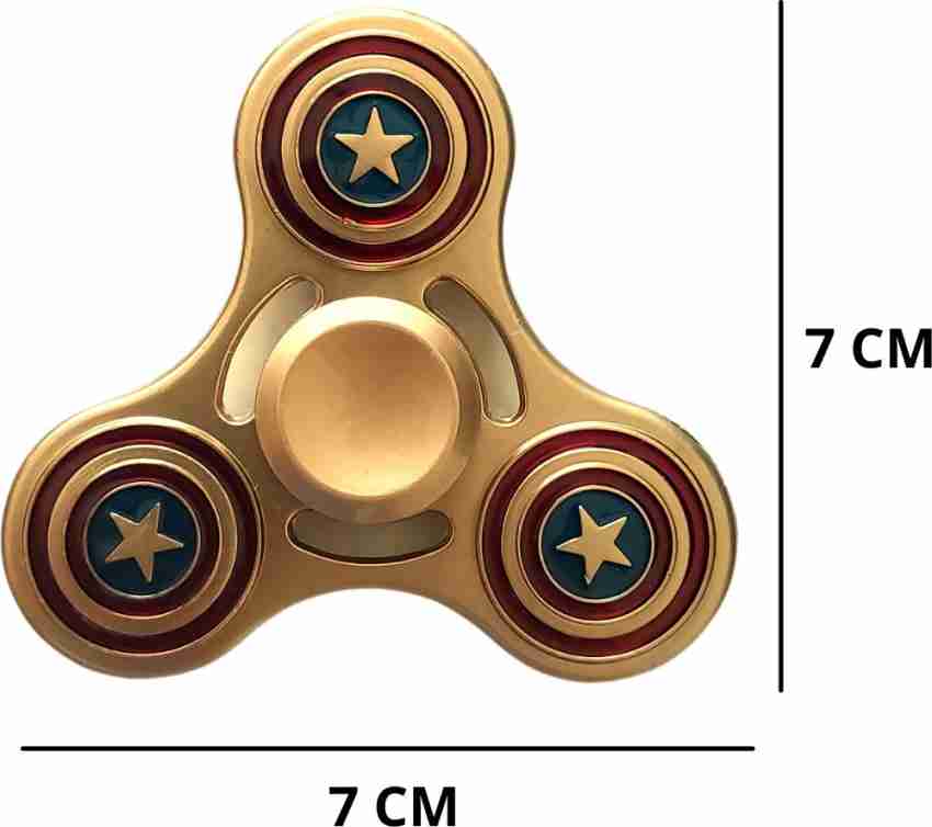 Captain america best sale spinner gold