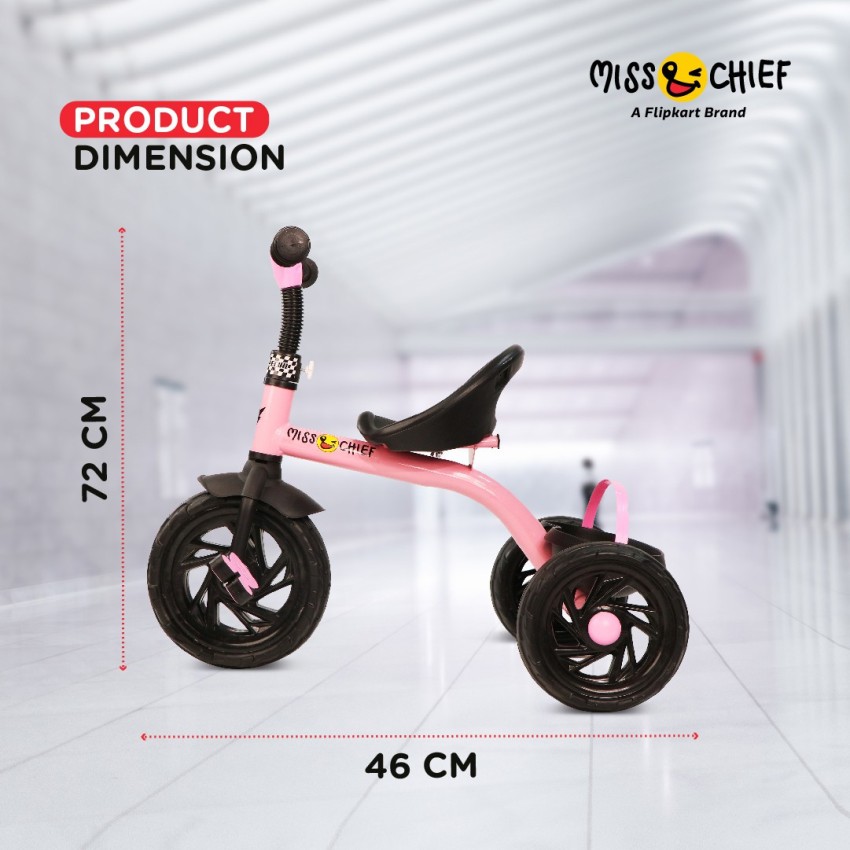 Miss Chief by Flipkart Comet Stylish Tricycle for Kids with Rear