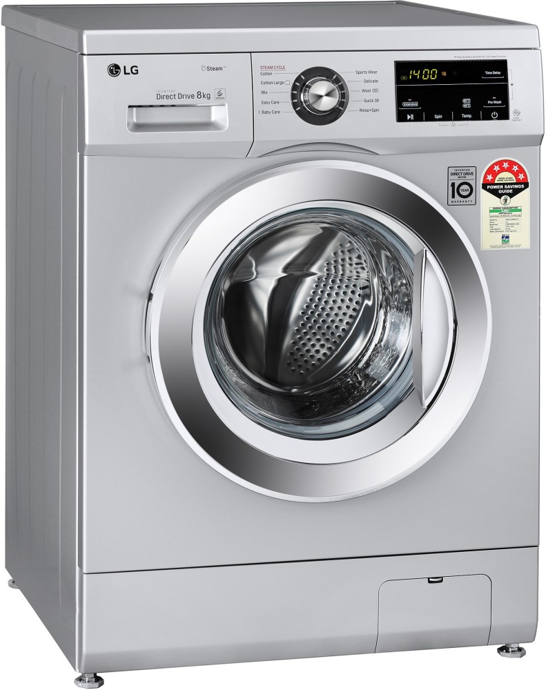 Machine a laver LG Direct Drive 8 Kg Gris