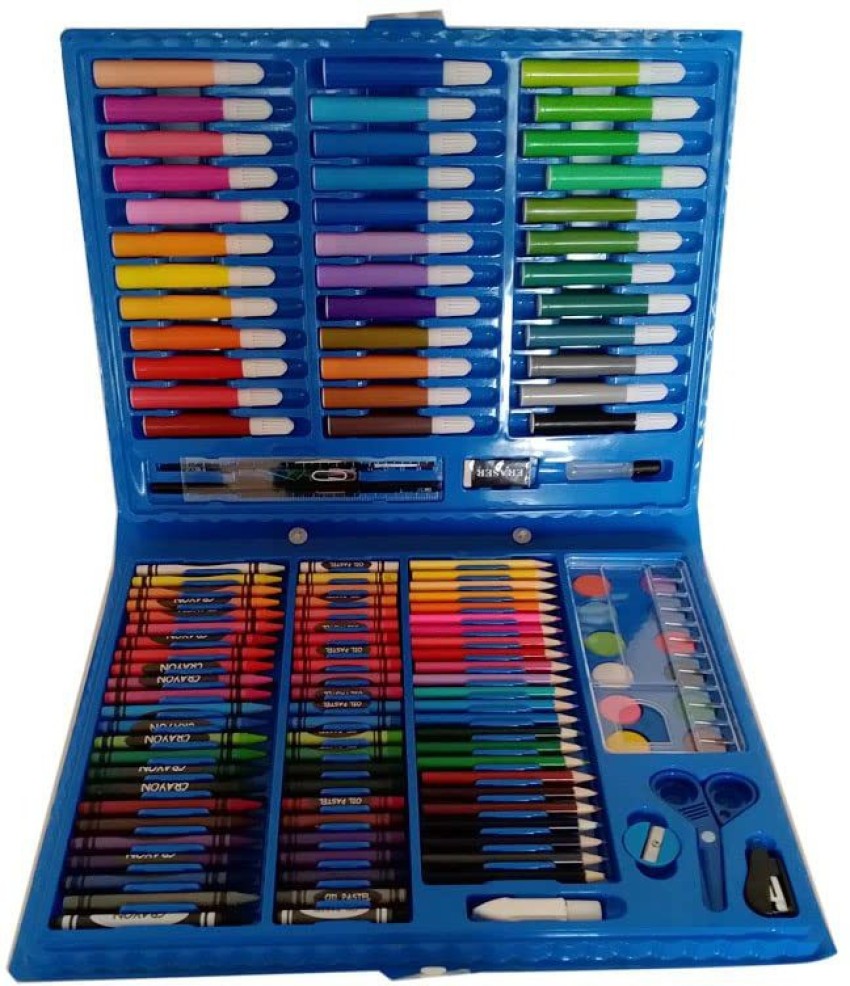 86/150pcs/set Drawing Tool Kit with Box Painting Brush Art Marker Water Color 86/150pcs/set Children Kids Boys Girls Painting Brush Art Marker Water