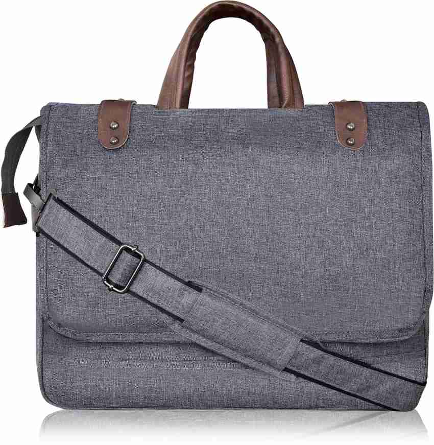 Mens grey messenger bag store