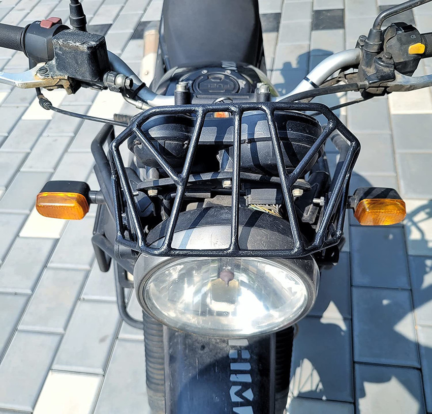 Xplore Metal Offroad Visor for RE Himalayan Strap Royal Enfield