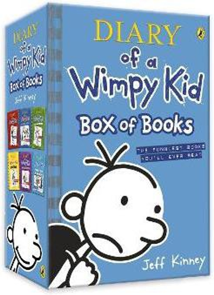 Diary of a Wimpy Kid Box of Books by Jeff Kinney