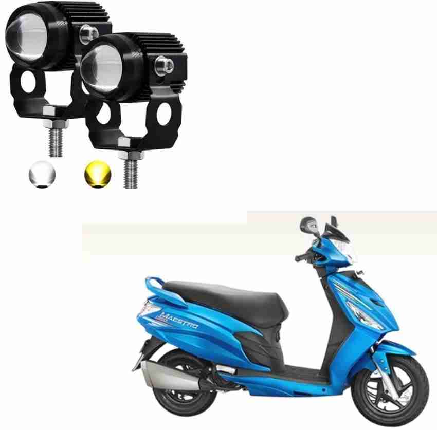 AUTOGARH Universal Dual Mini Driving Fog Light For Hero Maestro