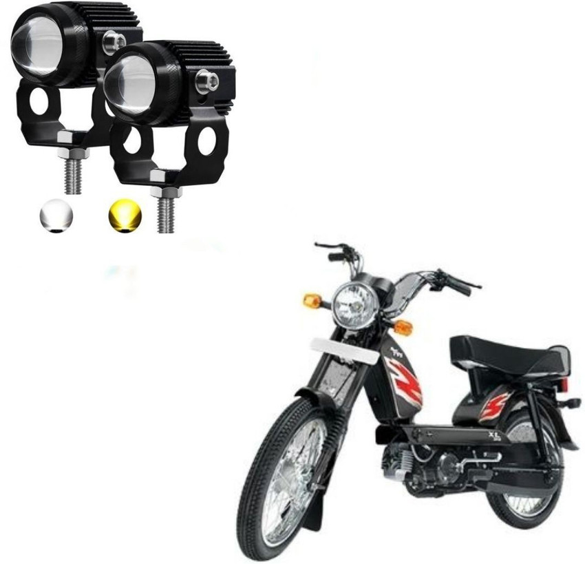AUTOGARH Universal Dual Mini Driving Fog Light For TVS XL super