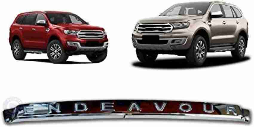 Carstylingjunction Endeavour Dicky LED garnish Glossy Ford Endeavour Rear  Garnish Price in India - Buy Carstylingjunction Endeavour Dicky LED garnish  Glossy Ford Endeavour Rear Garnish online at