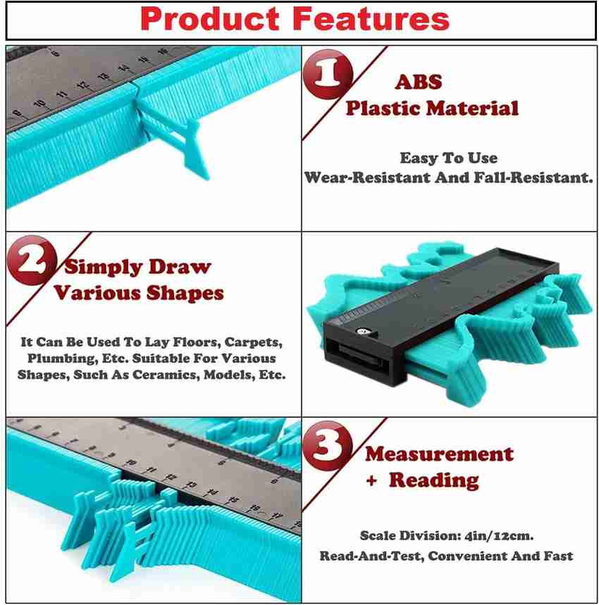 Shape contour gauge duplicator hot sale
