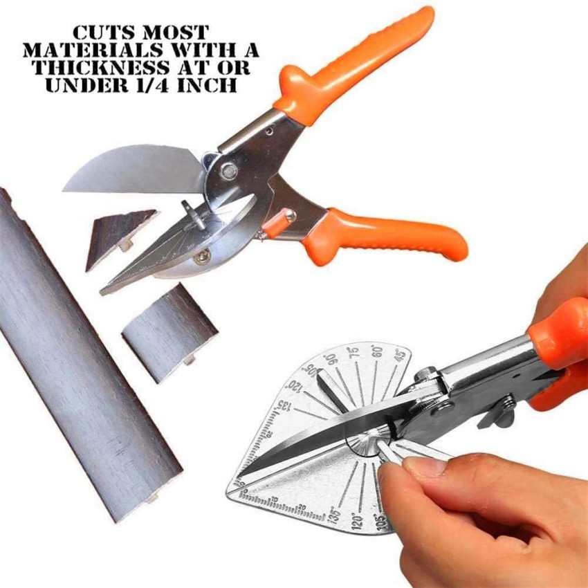 Miter Shears Adjustable 45 To 135 Degree Multi Angle Trim Cutter