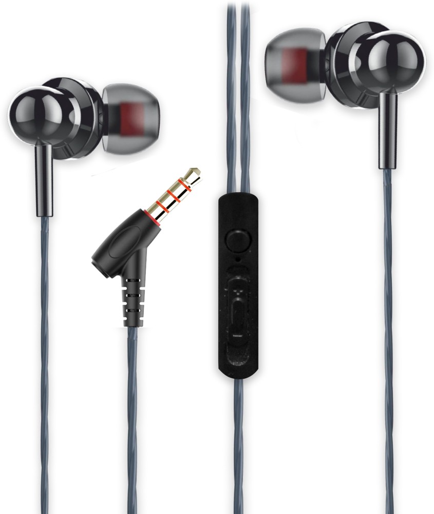 vali VH159 in Ear Earphones with HD Mic Wired Headset Price in