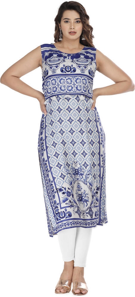 Lovely Lady Clothing Women Printed Straight Kurta - Buy Lovely Lady  Clothing Women Printed Straight Kurta Online at Best Prices in India |  Flipkart.com