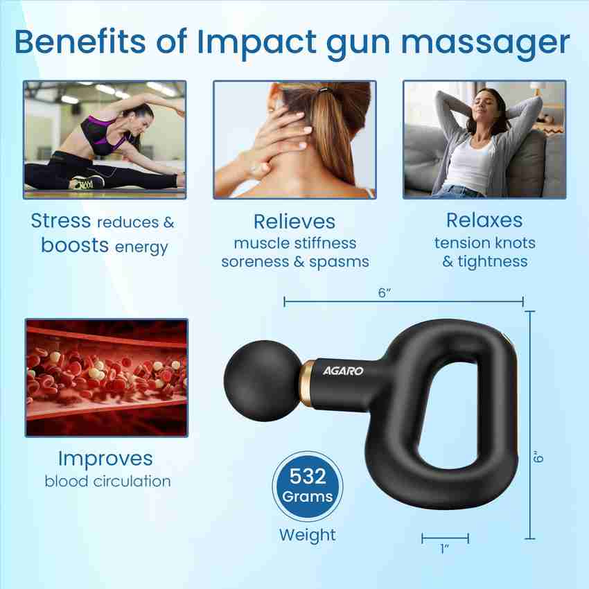 Percussion massage gun benefits on sale