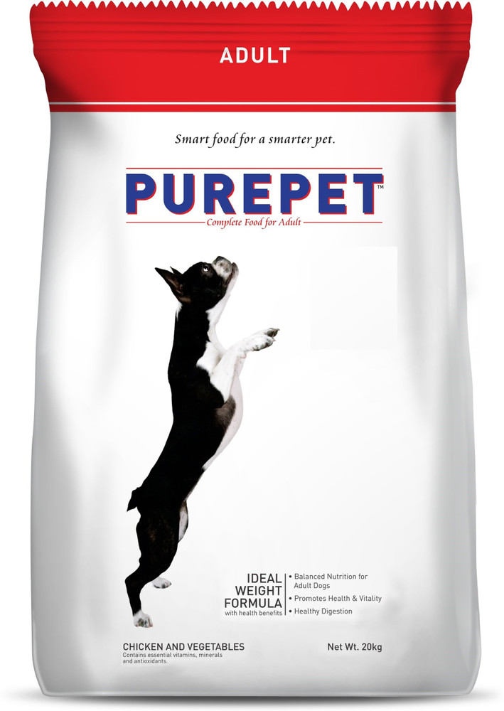 purepet Ideal Weight Formula Chicken Vegetable 20 kg Dry Adult