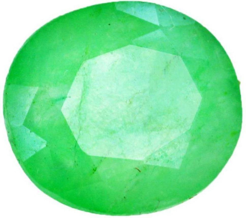 Senroar 7.5Ratti Emerald Stone Panna Rashi Ratan Loose Gemstone
