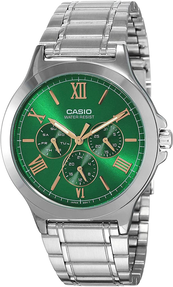 Kundan True Traders Screen Guard for Casio Analog Green Dial Men s