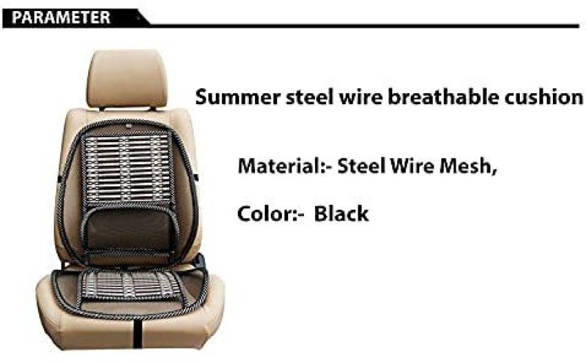 Car/home Steel Wire Lumbar Support Back Cushion For Summer