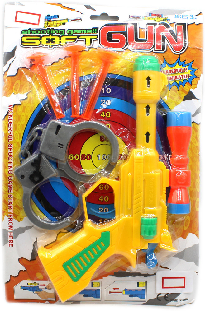 Yellow toy 2025 gun