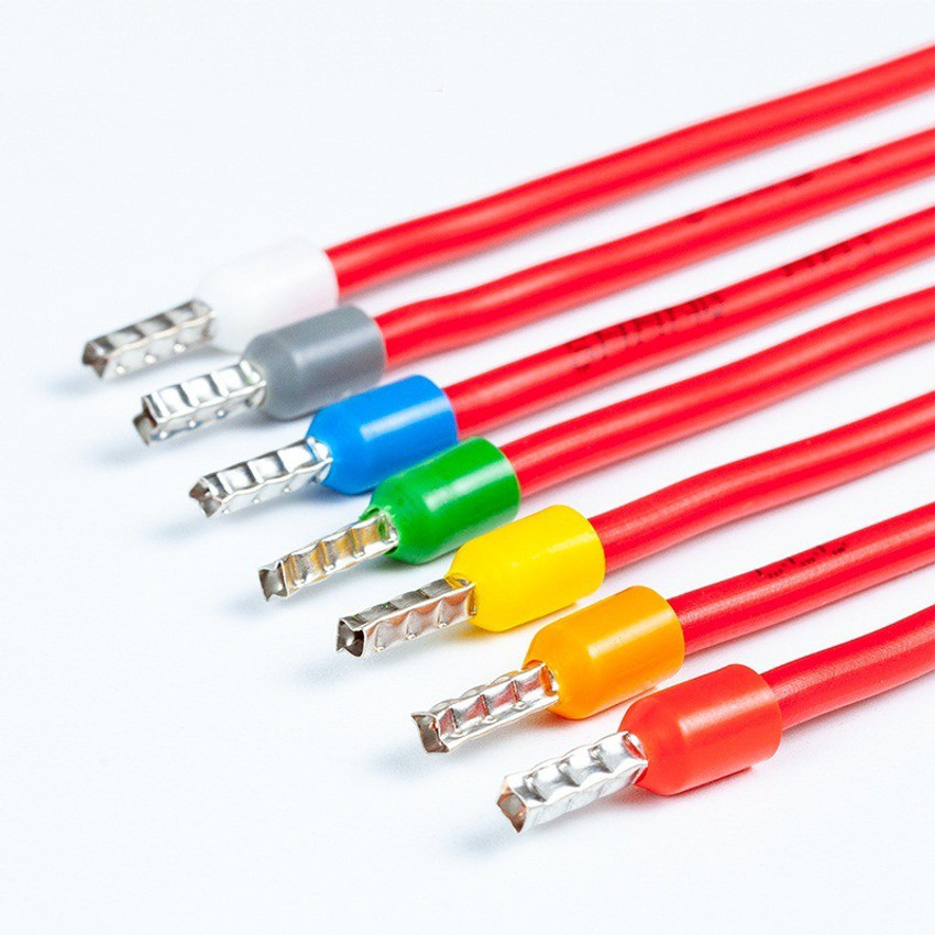 DECENT AIR SYSTEM Assortment Kit of Ferrule Wire Crimp Connector