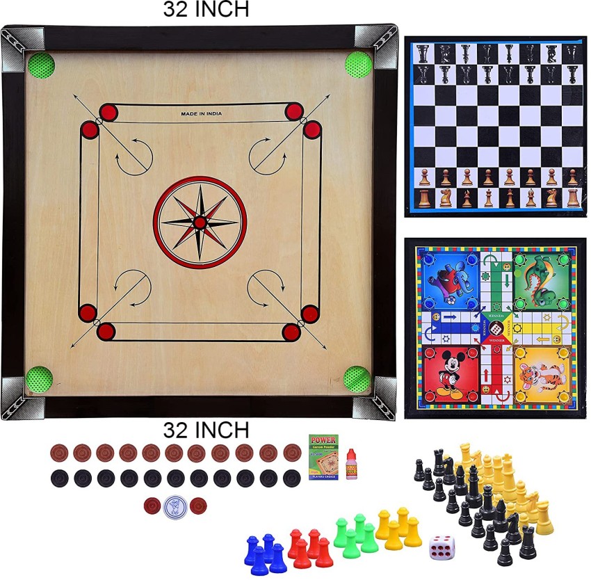 Garg Enterprises DELUXE LUDO GOTI 2 cm Carrom Board - Buy Garg Enterprises  DELUXE LUDO GOTI 2 cm Carrom Board Online at Best Prices in India - Carrom