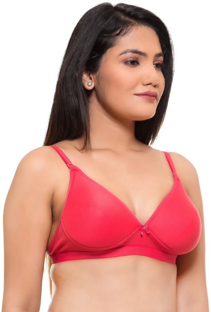 Buy online Pack Of 3 Solid Regular Bra from lingerie for Women by Elina for  ₹719 at 70% off
