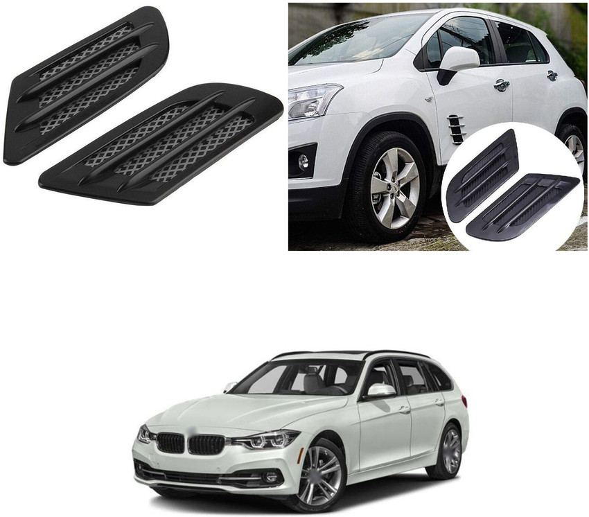 PECUNIA Car Hood Vent Exterior Side Scoop Hood Cover Exterior Hood