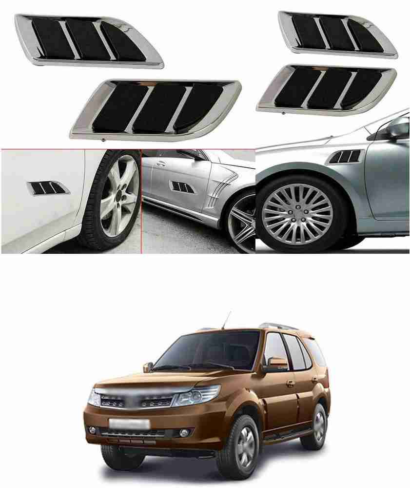 PECUNIA Car Hood Vent Exterior Side Scoop Hood Cover Exterior Hood