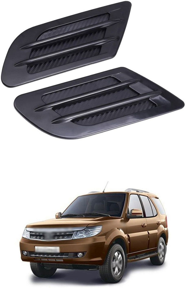 Tata safari shop storme chrome accessories
