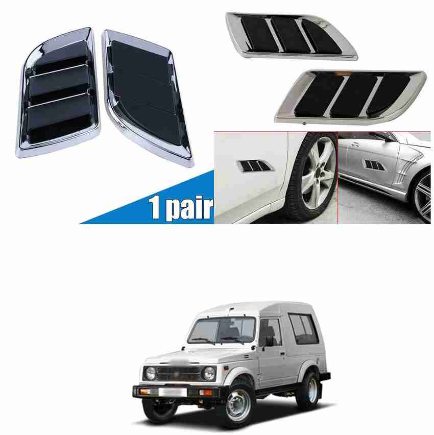 PECUNIA Car Hood Vent Exterior Side Scoop Hood Cover Exterior Hood