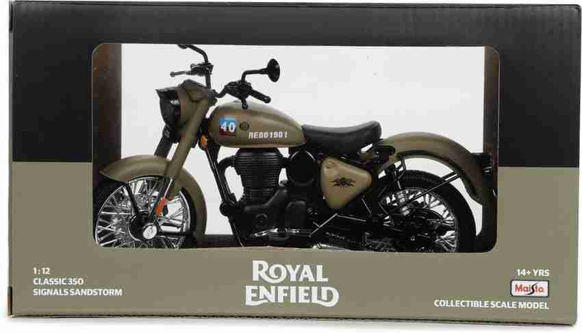 ROYAL ENFIELD J1A Scale Model Signals Sandstorm Car Hanging