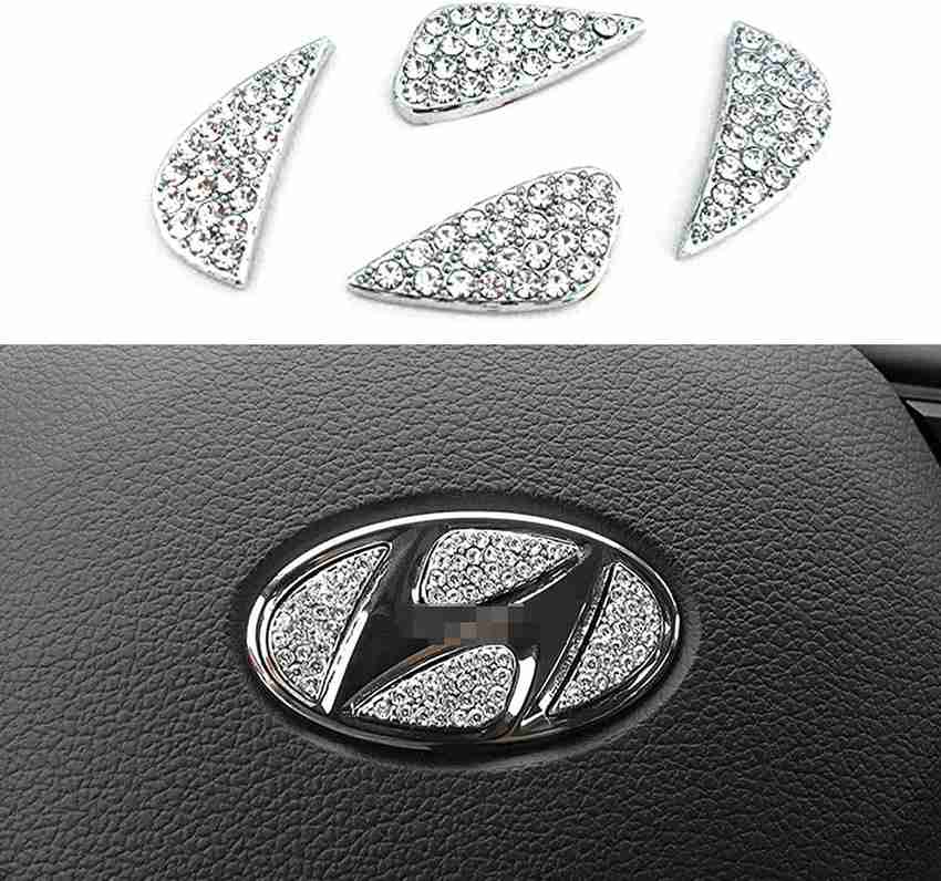 Hyundai logo steering wheel shop cover