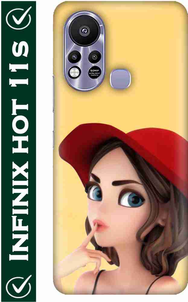 FULLYIDEA Back Cover for Infinix Hot 11S Infinix Hot11S Anime