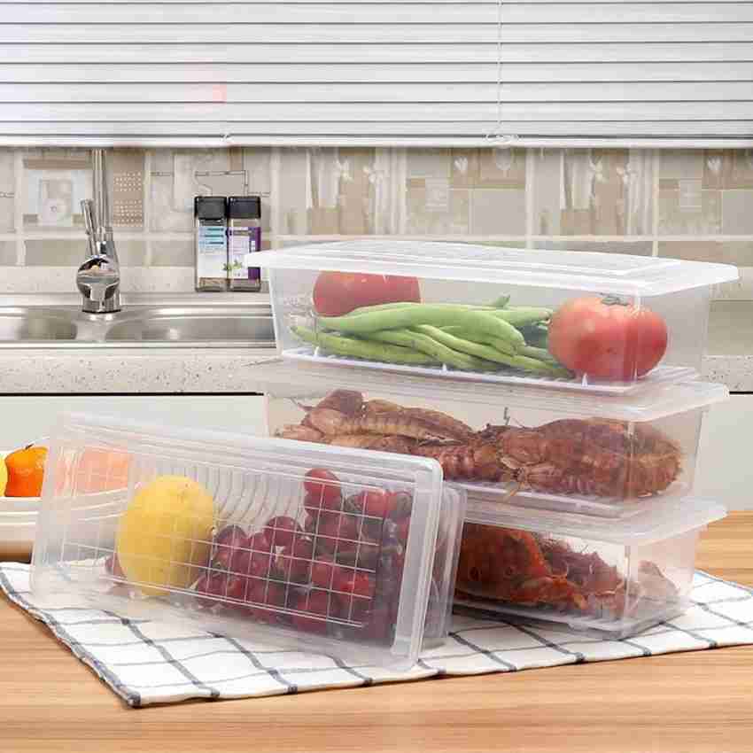 Porslin Plastic Fridge Container - 1500 ml Price in India - Buy