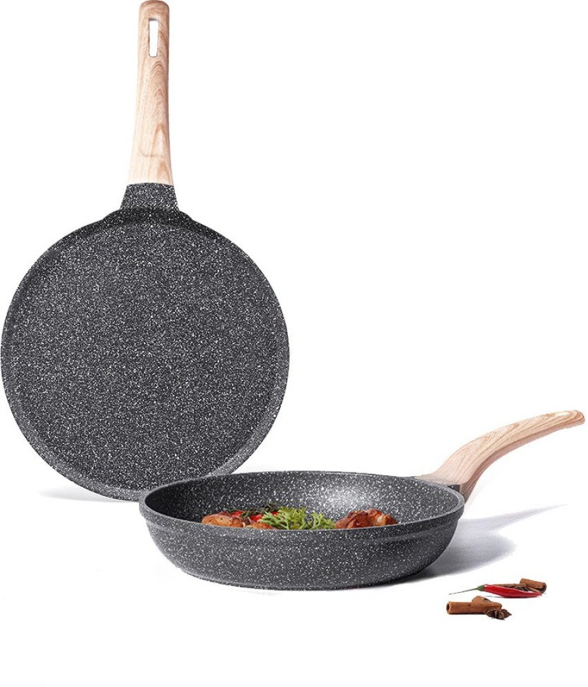 Buy Carote Granite 2-in-1 Non Stick Grill Pan & Nonstick Tawa, Double-Sided  Grill Pan Tawa, 32cm Online at Best Prices in India - JioMart.