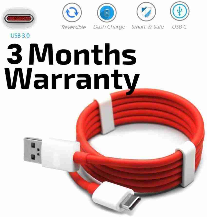 SANNO WORLD USB Type C Cable 2 A 1.012 m Dash Type-C Fast Charging Mobile  Data Cable Red - SANNO WORLD 