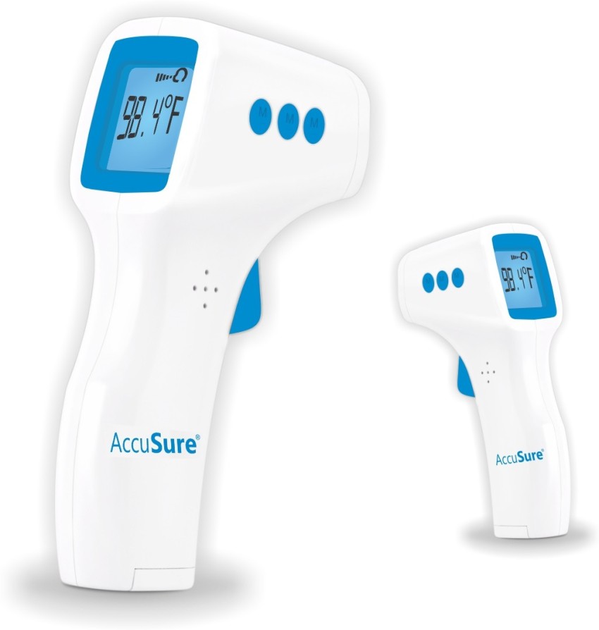 Infrared Thermometer, Non-Contact Digital Laser Temperature Gun, Auto  Shut-Off, for Kids Infant Adult, White 