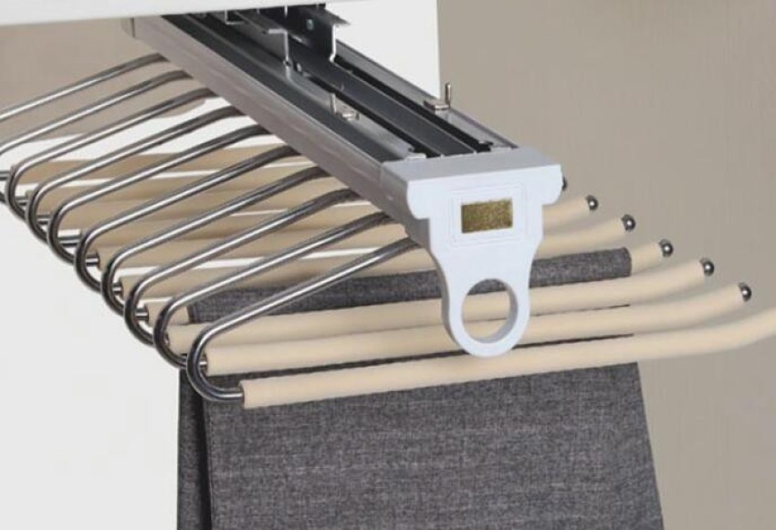 Wall Mounted Mild Steel Trousers Rack For Commercial