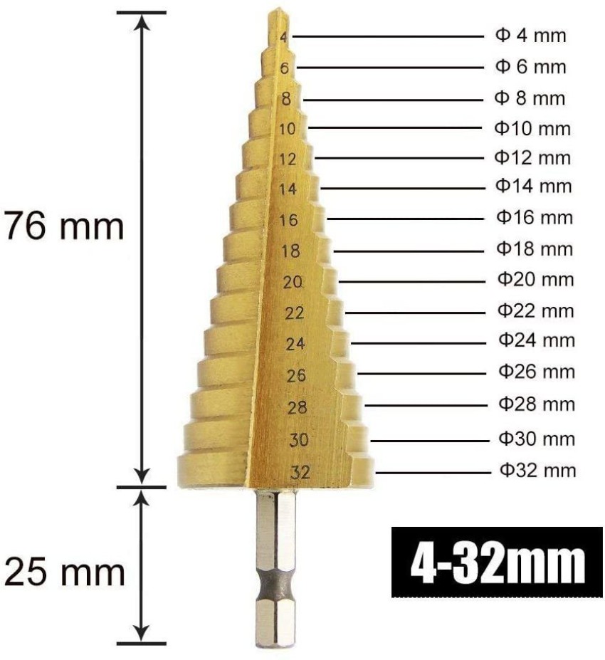 Buy step drill online bit