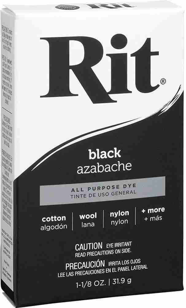 Rit Dye Nakoma Powdered Fabric Dye, Black Price in India - Buy Rit