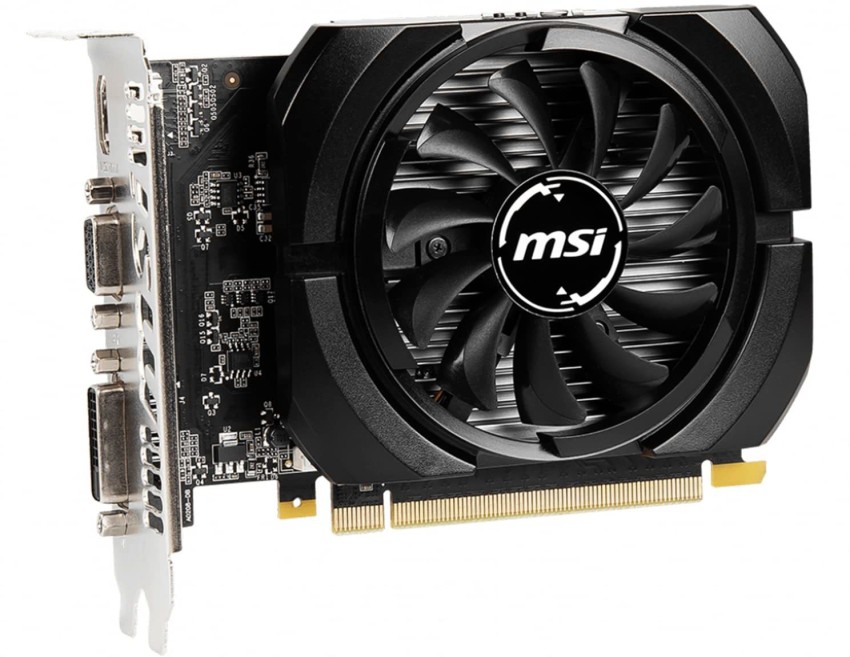 MSI NVIDIA NVIDIA Nvidia GT 730 4 GB DDR3 Graphics Card MSI