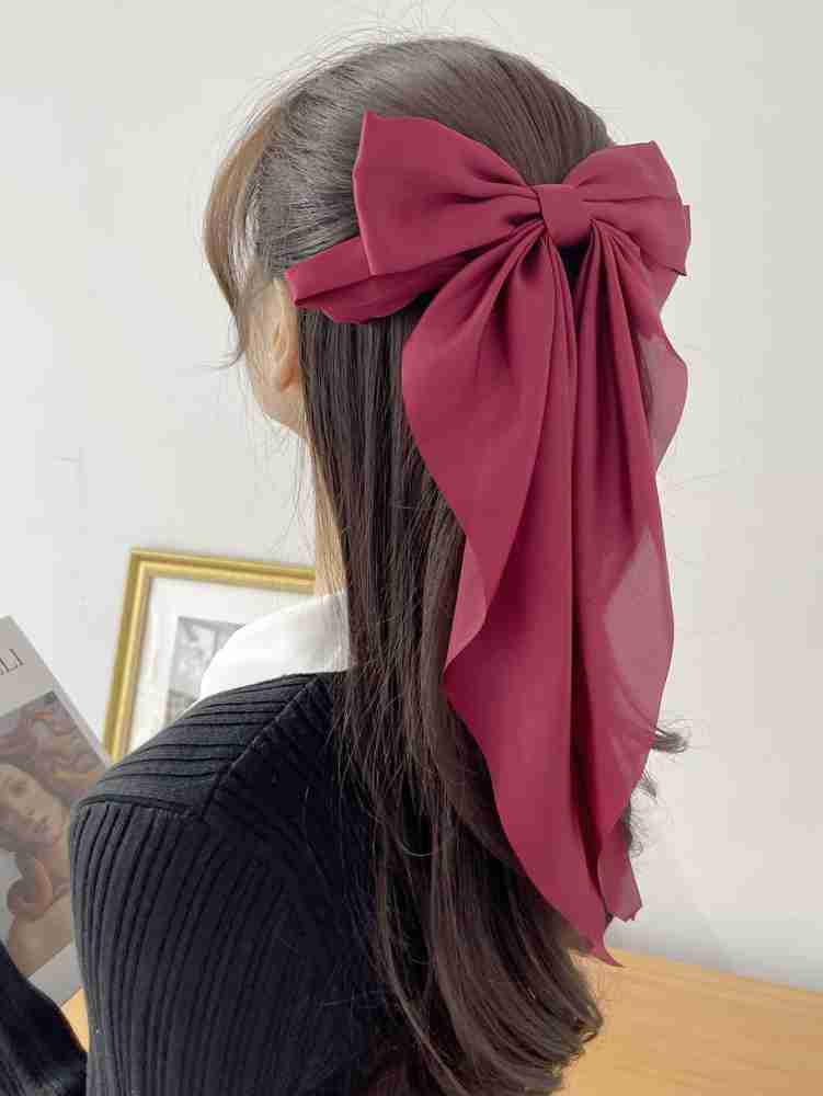 hummanbird Bow Hair Pink Clip/Side Pin Ribbon Clips Hair Pins Accessories  for Women & Girls Hair Clip Price in India - Buy hummanbird Bow Hair Pink  Clip/Side Pin Ribbon Clips Hair Pins