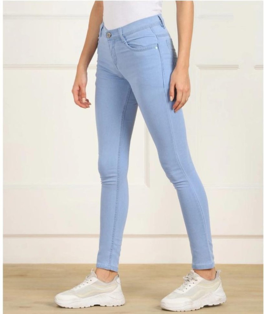 GRADELY Skinny Women Light Blue Jeans - Buy GRADELY Skinny Women