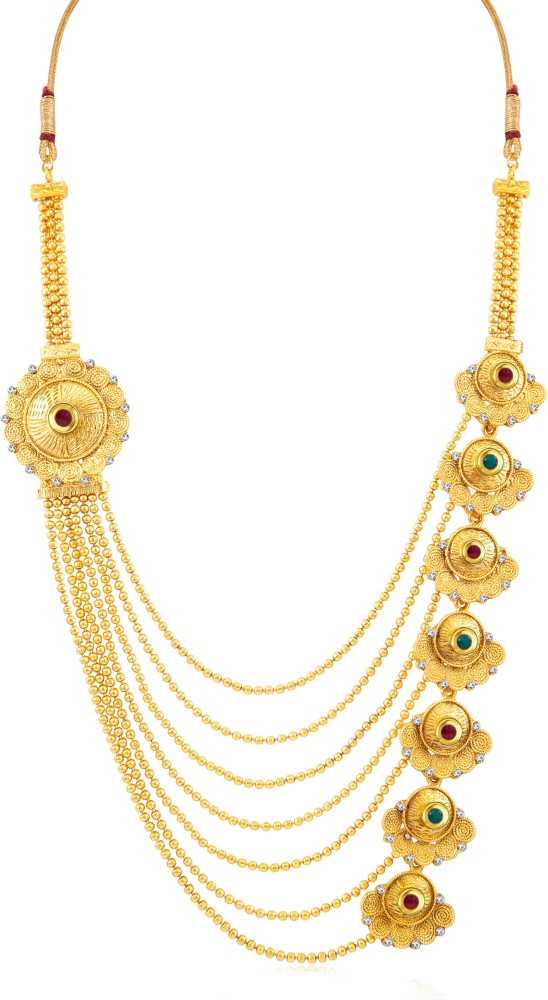 Sukkhi gold plated necklace on sale set