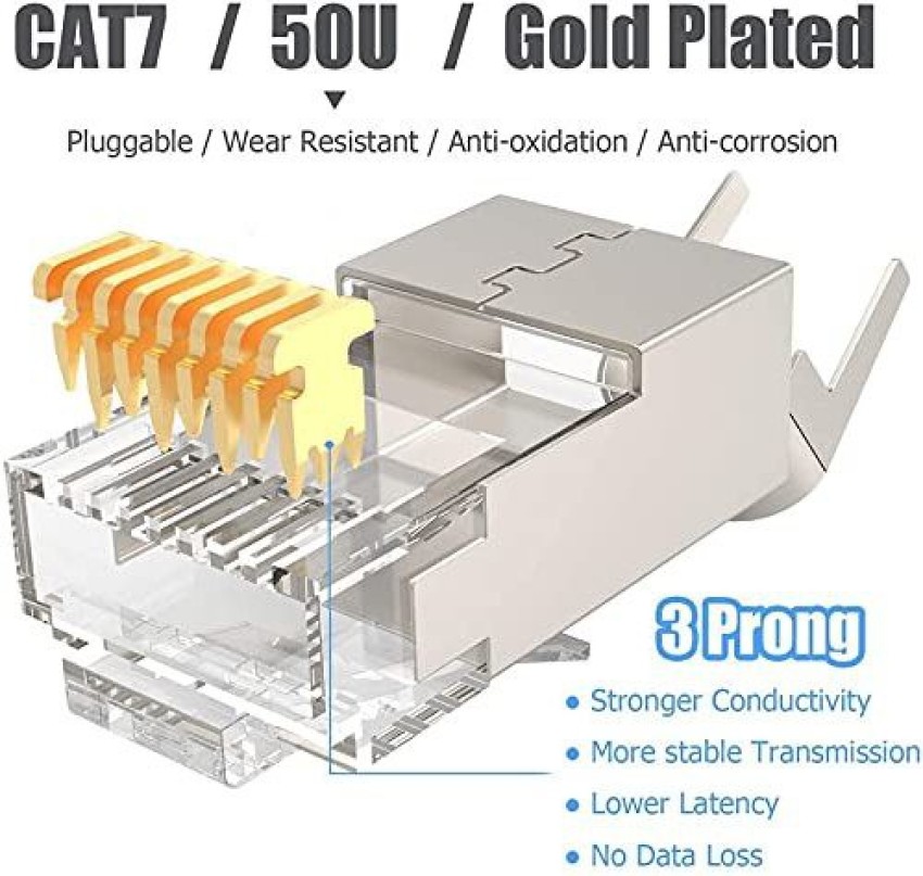 coolcold Rj45 Cat 7 Connector Network Interface Card - coolcold 