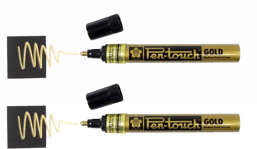 Pen-Touch Medium Point 2.0mm Gold