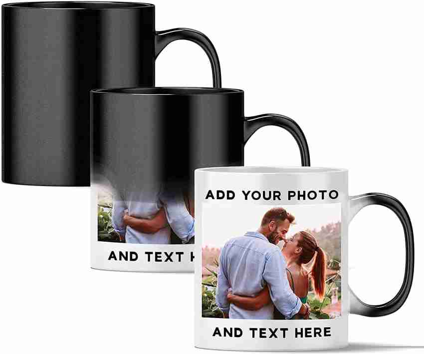 photolark Photo & Text Print mug For Birthday , Anniversary Gift black magic  mug 003 Ceramic Coffee Mug Price in India - Buy photolark Photo & Text  Print mug For Birthday 