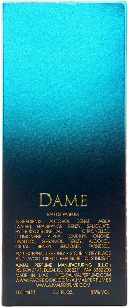 Buy Ajmal D LIGHT Perfume EDP Long Last Scent Spray Online Exclusive Made  in Dubai Eau de Parfum - 75 ml Online In India
