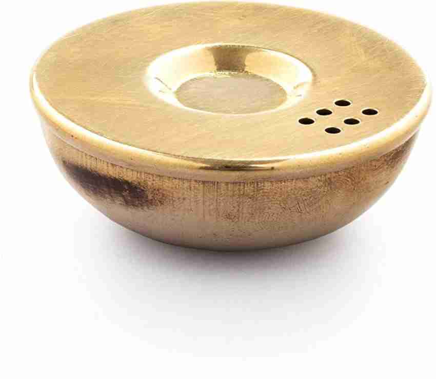 Buy Pure Source (India) Brass Plate for Pooja, 10 Inch, 1 Piece, (Hammered  - Gold) Online at Low Prices in India 