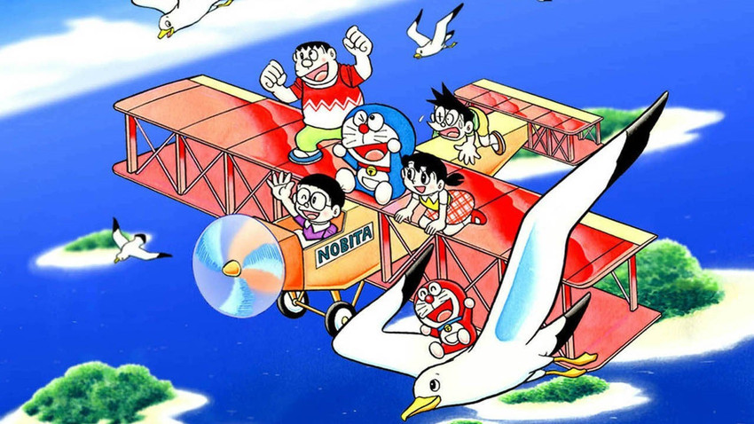 DORAEMON CARTTON CHARACTER HD WALLPAPER ON FINE ART PAPER Fine Art