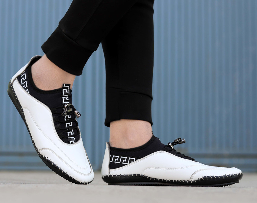 Krors Mens White Casual Loafers Shoes Loafers For Men Buy Krors